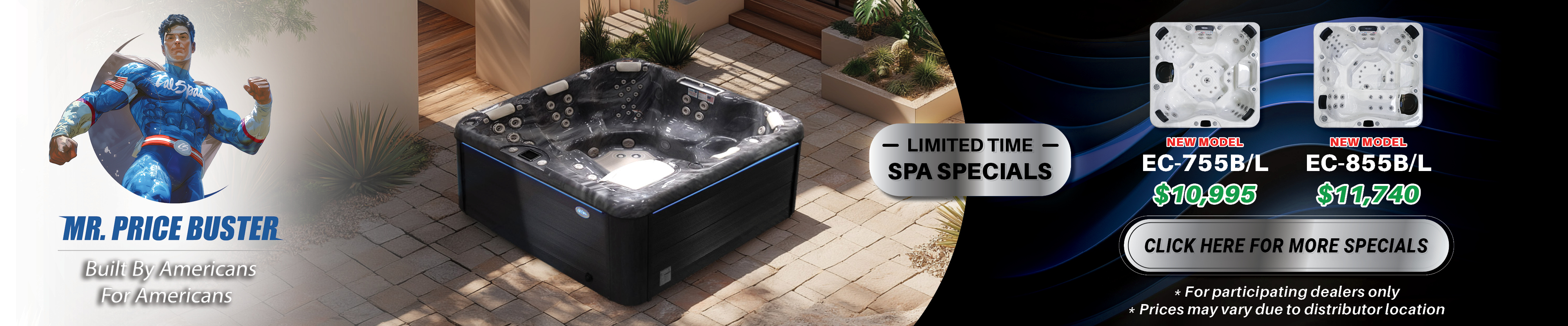 Calspas hot tub being used in a family setting - Lake Elsinore